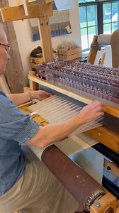 Weaving a cotton dobby loom towel. . . . #weaversofinstagram #weavers #weaversofig #handwoven #handwoventextiles #weaversoftexas #homesteadfibercrafts #handcrafted #dobbyloom #cotton #traditionalcraft #traditionalcraftsmanship | Homestead Fiber Crafts