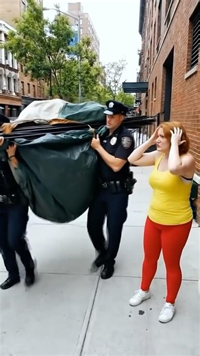 Homeless Girl Make Empty Container to Cozy Room