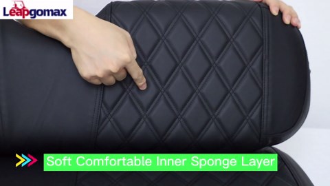 EZGO Seat Covers, Golf Cart Seat Covers for EZGO TXT 1994-2013 and EZGO RXV OEM Ordinary Seat Thick Marine Leather Custom Diamond Comfortable/Anti-Scratch/Anti-Fading/Easy to Install