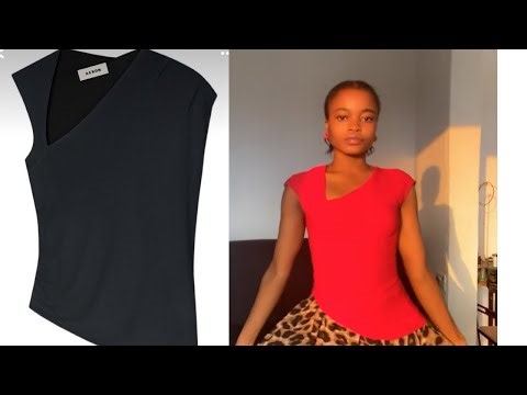 How to Sew a Stylish Asymmetrical Top | Beginner Friendly Sewing Tutorial