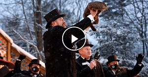 Groundhog Predicts Six More Weeks of Winter