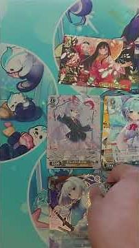 ショートで見るヴァイスシュヴァルツ１BOX 開封動画 東方Project編