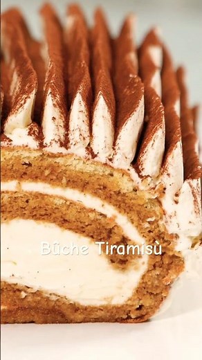 🎄🇮🇹 Bûche Tiramisu #recette #ateliersdeludo #buche #noel #tiramisu