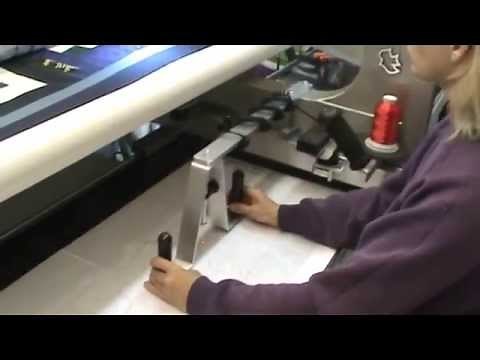 "Precise" Pantograph System Setting Up To Stitch