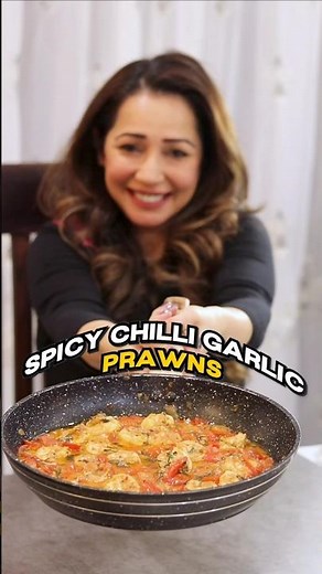 Spicy Chilli Garlic Prawns recipe