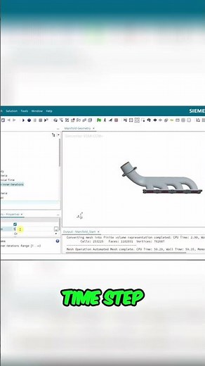 Star-CCM+ Unsteady Solver: Max Inner Iterations Explained #shorts
