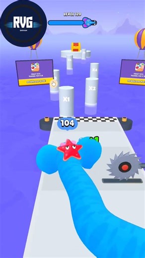 snake run 3d game part 120 new play win #gaming #snakegame