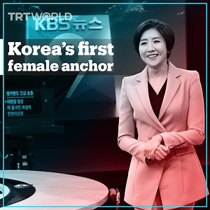 5.4K views · 140 reactions | South Korea’s first-ever female news anchor, Lee So-jeong, signals change in a male-dominated industry. | TRT World | Facebook