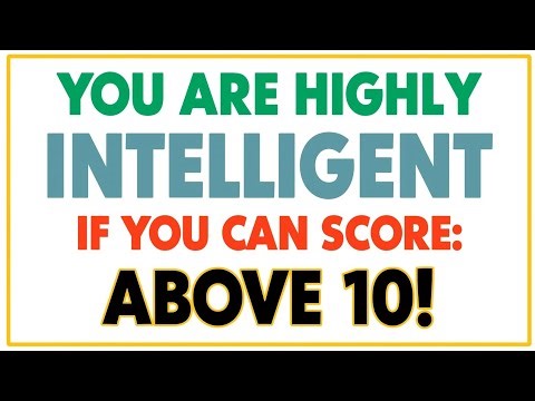 YOU ARE HIGHLY INTELLIGENT IF YOU CAN SCORE ABOVE 10! | General Knowledge Quiz