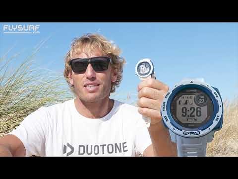 Test client - Montre Garmin Instinct Solar Surf Cloudbreak | Flysurf.com