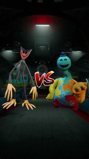 Nightmare Huggy Wuggy VS Poppy Playtime Characters