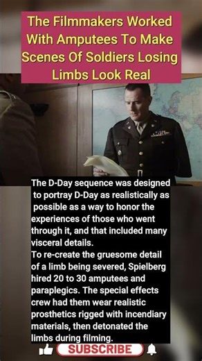 The Filmmakers Worked With Amputees To Make Scenes Of Soldiers Losing Limbs Look Real. #WarMovies