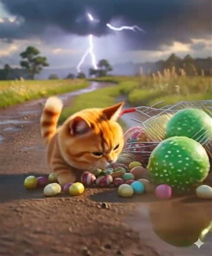 Too Cool for School? Watch this Cat Biker's EPIC FAIL! 🏍️💥