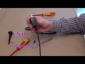 How to replace a power cord plug | How to change electrical cord plug ends | How to wire a Plug End