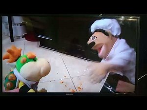 SML Movie: Junior's Oh We Eating SpaghettiOs Destruction