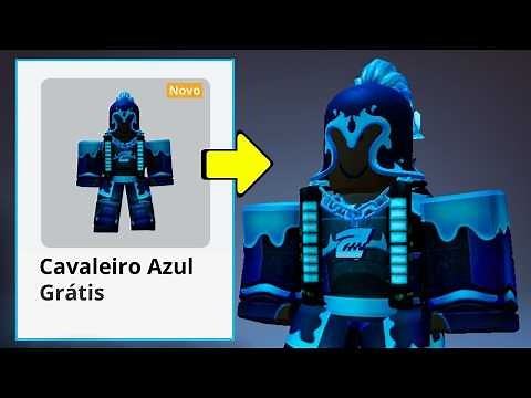 NOVA SKIN GRÁTIS AZUL NO ROBLOX!😮 *COMO CONSEGUIR *