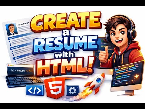 How to Make Resume Using Html