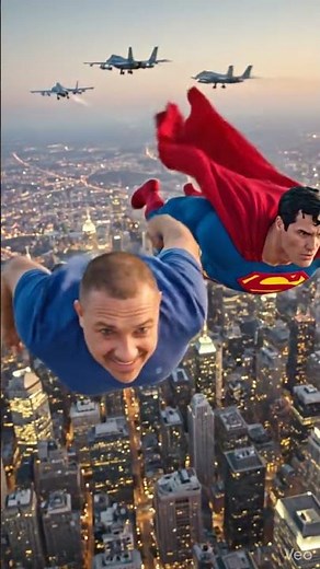 Flying with Superman Over NYC!