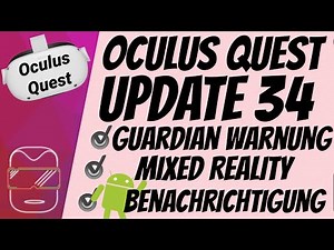 Oculus Quest 2 [deutsch] Funktionen von Update 34 | Space Sense | Android Notifications Oculus Quest