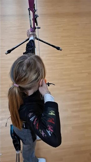 Recurve bow training #archery #archerytraining #shorts