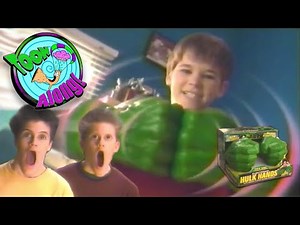Hulk Hands "TOY" Commercial - RETRO 2003 -