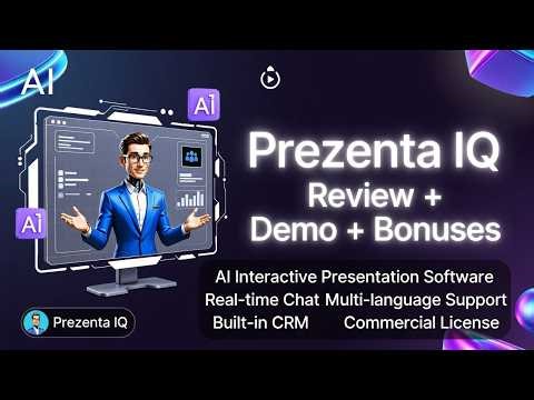 Prezenta IQ Review + Demo + Bonuses | AI Presentation Software