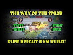 ROX - The way of the Spear - Rune Knight KVM Build