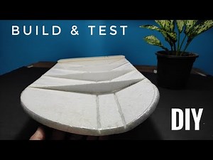 Slow Flyer RC Plane Wing build DIY #howto #thermacol