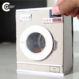 42K views · 451 reactions | Make a toy washing machine! Music by Joakim Karud | Genius Craft | Facebook