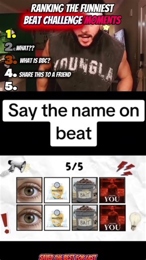 RANKING THE FUNNIEST BEAT CHALLENGE