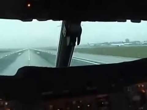 www.AviationInspector.com - Concorde cockpit view take off from London Heathrow