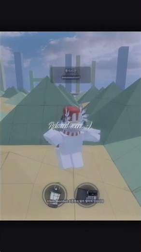 Relaxed scene :) #roblox #music #relexingsound #evade