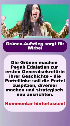 Grünen Aufstieg sorgt für Wirbel
