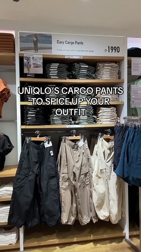 Upgrade Your Style with Uniqlo's Easy Cargo Pants