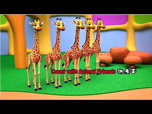 Number Zoo Adventure | Learn Numbers 1 to 8 with Animal Friends!