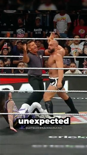 Dominik pulled a brilliant move against Rusev... #wwe #dominikmysterio