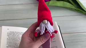 Christmas Gnome Bookmark Knitting Pattern PDF English Download, DIY Holiday Gnome Knitting Pattern, Cute Scandinavian Gnome Gift Idea - Etsy