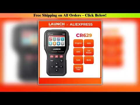 LAUNCH CR629 OBD2 Scanner Code Reader Engine SRS ABS Airbag Diagnose Active Test Oil SAS BMS