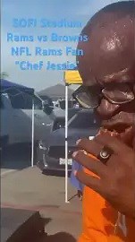 NFL Rams fan “chef jessie” tailgate at Sofi Stadium: barbecue & grilled delights!