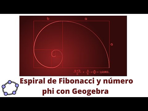 Espiral de Fibonacci con Geogebra