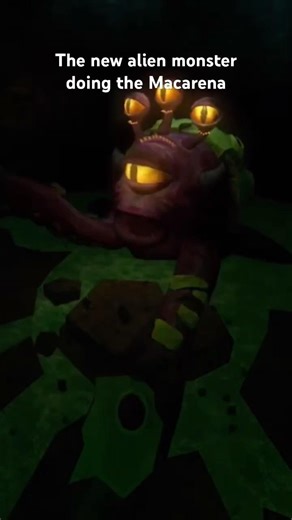 The new alien monster doing the Macarena in gorilla tag￼ #gorillatag #oculusquest3 #funny #shorts ￼￼