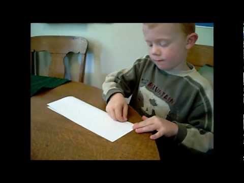 Fast and Easy Paper Airplane for Kids by Kids