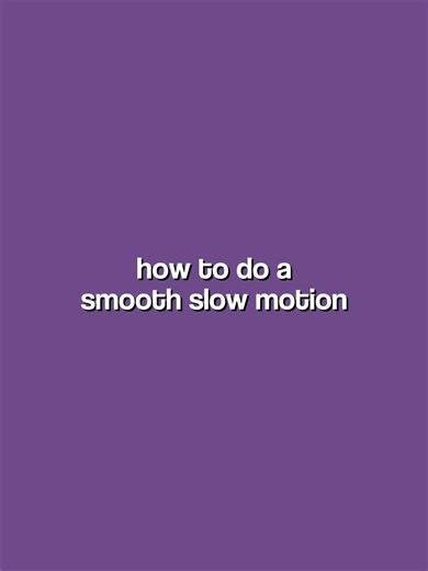 How to Create Smooth Slow Motion Effect in CapCut | Tutorial