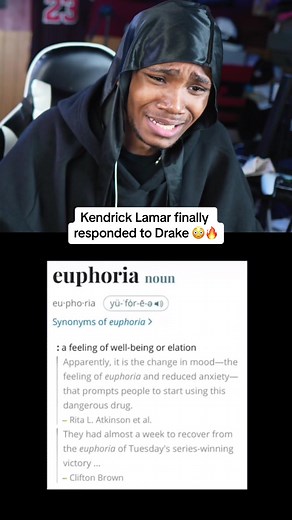Kendrick Lamar finally responded to Drake on “euphoria” 👀 (REACTION) #cloutynaz #kendricklamar #drake #disstrack