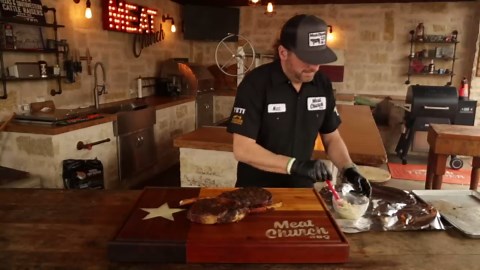 Making epic compound butter for reverse-seared steaks