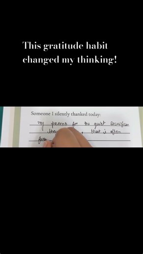 This Gratitude Habit Changed My Thinking |1 Minute Mindset Shift ©️ Krishnavi Shankar🌿