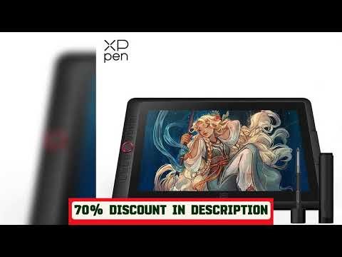 A must-have product! XPPen Artist 15.6 Pro V2 Drawing Tablet with X3 Pro Stylus Graphic Monitor Di