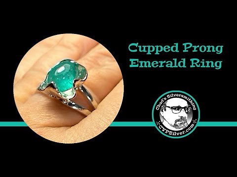 Make a Prong Setting for a Cabochon Using Sheet