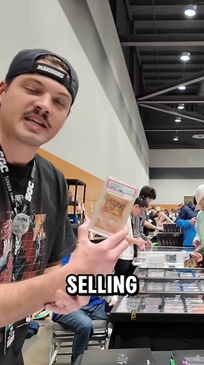 1.8K views · 22 reactions | Selling a Base Set Shadowless CHARIZARD! Showcasing a deal at the Front Row Card Show - full video on my Channel! #pokemon #vendor #vendorpov #pokemoncards | Swans Emporium | Facebook