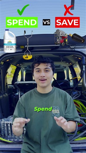 Spend Vs Save: Pressure Washing Edition